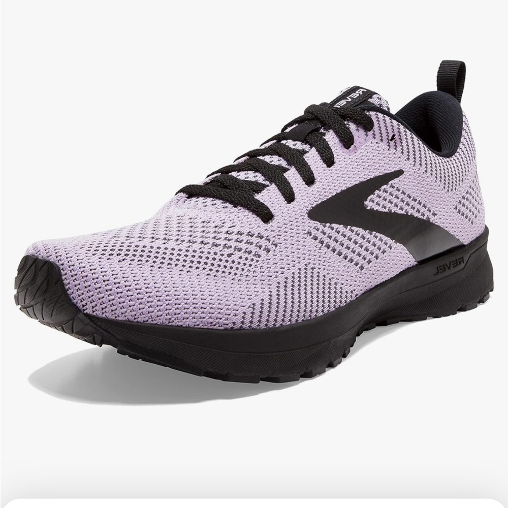Women’s Brooks Revel 5 size 8 Like New Lilac/Ebony/Black